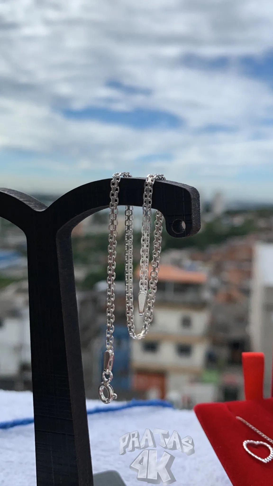 Pulseira modelo "Esteira"