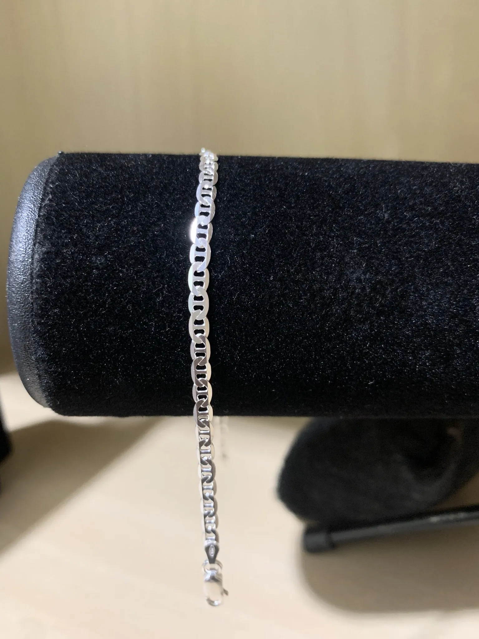 Pulseira modelo Piastrine/Gucci-(3mm)-(10cm)