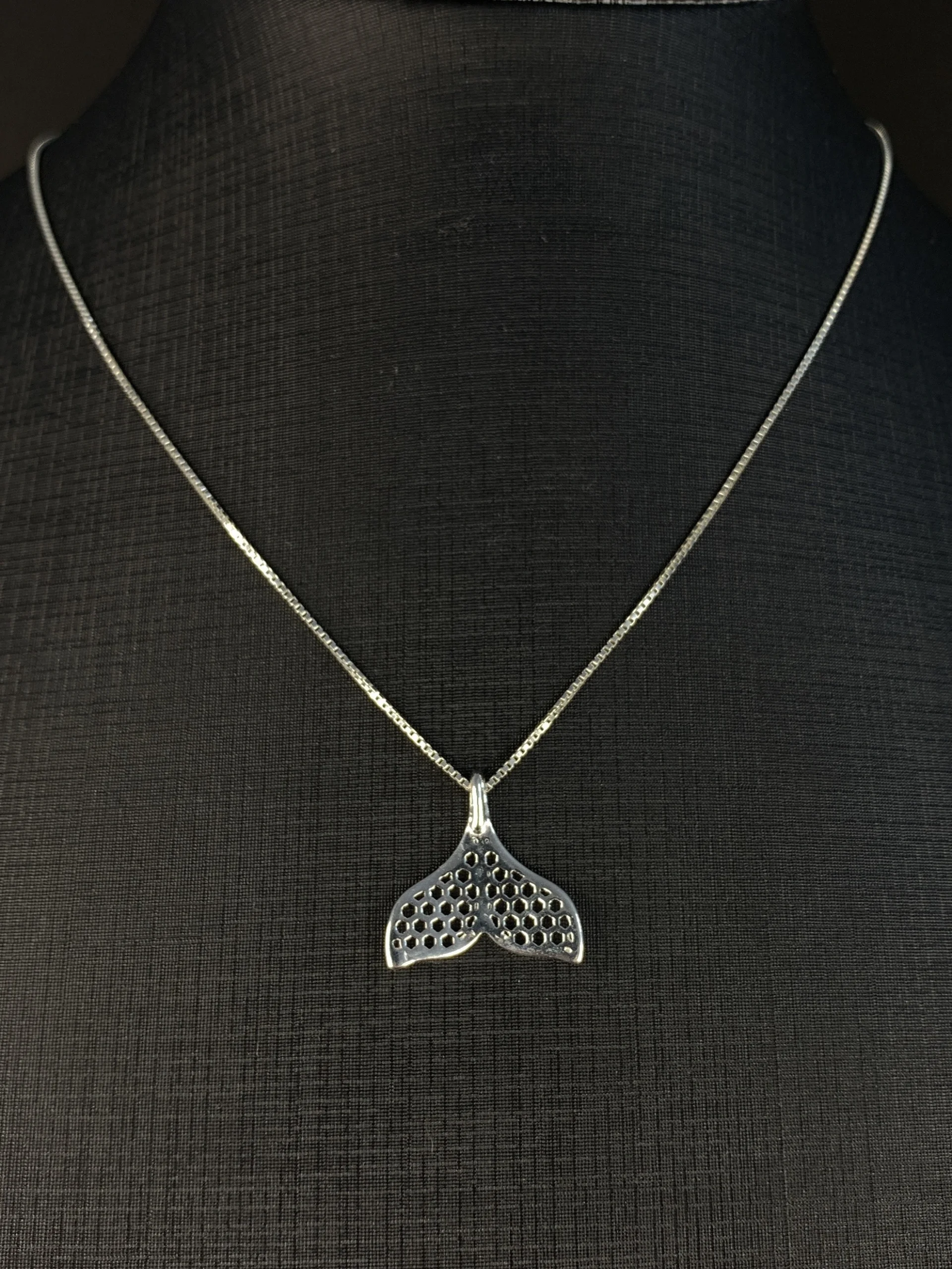 Colar Veneziano + Pingente Modelo ´´Calda de Sereia´´  (45cm)